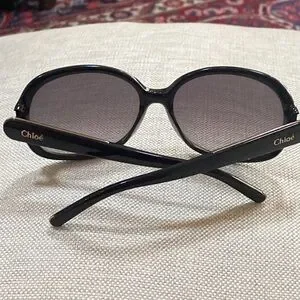 Chloe oversized sunglasses ?️ CE6 11S 011 59 16 135 vintage made in Italy black Chloe | Accessories | Chloe Oversized Sunglasses Ce6 1s 11  main image 4